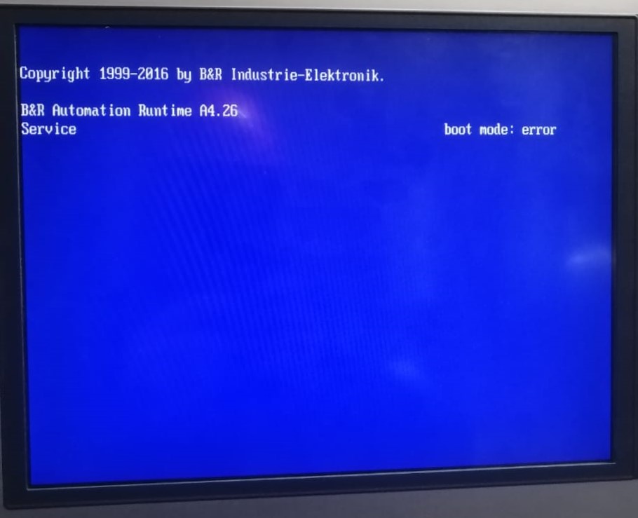 Ошибка boot mode: error